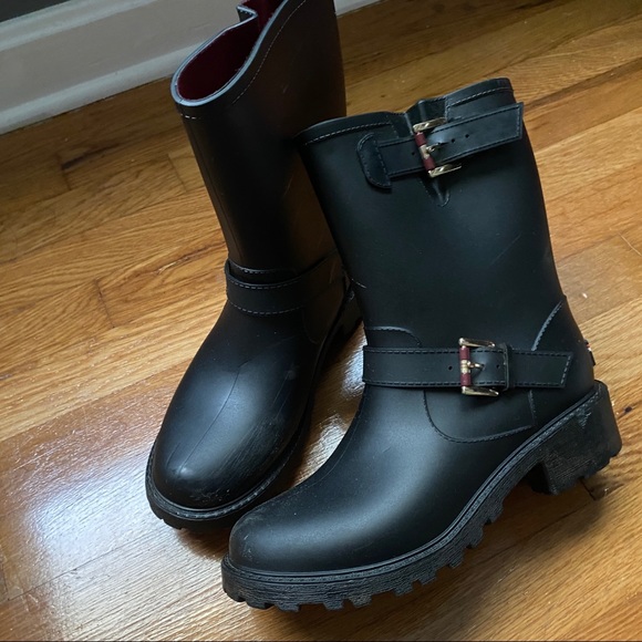 Women’s Black Tommy Hilfiger Boots - Picture 3 of 10